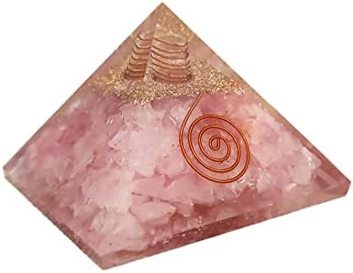 S a t a k citrina cristal pirâmide orgona pirâmide cura gemed pedra reiki kit balance chakra 60-70 mm