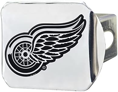 Fanmats - 14966 NHL Detroit Red Wings Chrome Hitch Tampa 3,4 x4