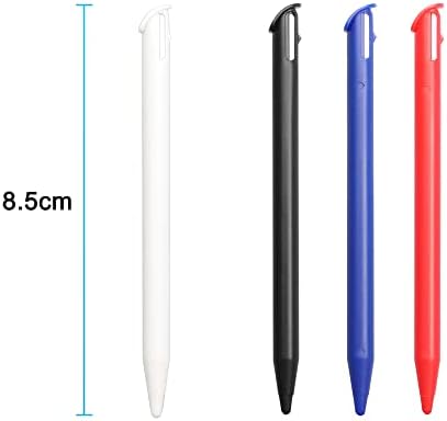 Nova caneta 3DS XL Stylus, caneta de substituição compatível com a Nintendo New 3DS XL, 4 em 1 Combo Touch Styli Pen Multi Color