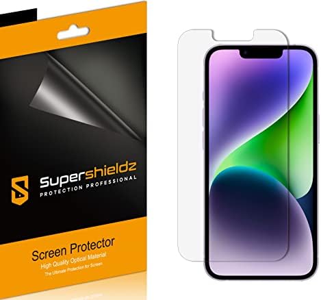 SuperShieldz projetado para iPhone 14 / iPhone 13 / iPhone 13 Pro Screen Protector, Escudo Clear de alta definição