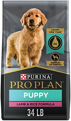 Purina Pro Plan High Protein Puppy Food Dha Lamb & Rice Fórmula - 34 lb. Bag
