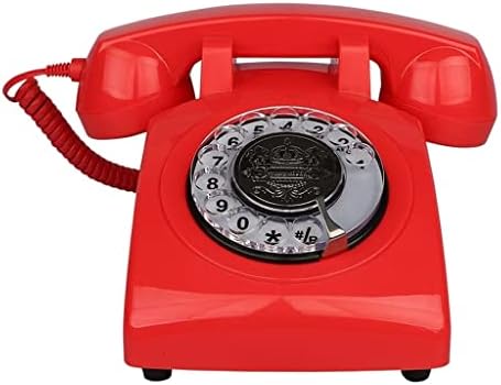 KJHD European Antique Vintage Telefone com fio American American Home American Home Lamell Follline Mini Phone