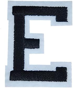 Miniblings Letters Iniciais Alfabet ABC Patch Hotfix Iron na Sewing4.5cm letra E