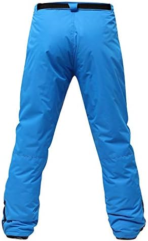 Calça feminina padrões de snowboard homens impermeáveis ​​calças suspensórios de esqui isolados calças de neve viagens
