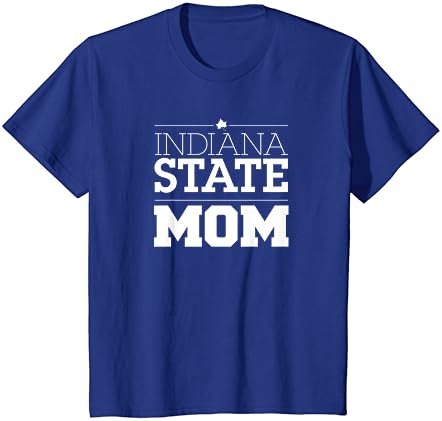 T-shirt de mamãe da Universidade Estadual de Indiana