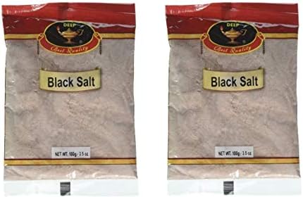 Sal preto 3,5 onças, 2 pacote