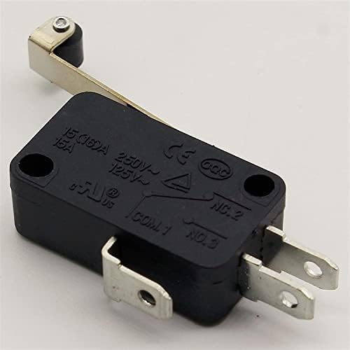 Rocker interruptor de depila 10pcs Novo braço de alavanca de alça longa micro rolo normalmente abre o interruptor de limite de fechamento