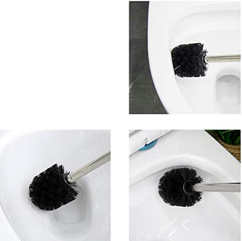 Limpeza do banheiro assistente de CDYD Brush de vaso sanitário de vaso sanitário de aço inoxidável com uma alça longa