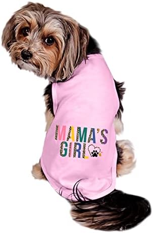 Camisa de cachorro da mamãe, camisa de cachorro do dia das mães, camisa de menina mamas para cachorros, camisa de