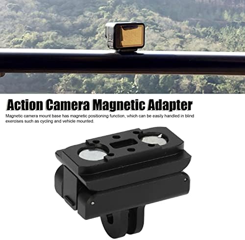 Câmera de ação Luri Adaptador magnético Adaptador magnético Acessório de câmera de ação de montagem, kit de filmes de filme
