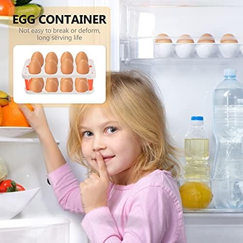 Cabilock 2 bandeja de camada geladeira portador de ovo de ovo de ovo de armazenamento de categor de ovo de ovos de cozinha