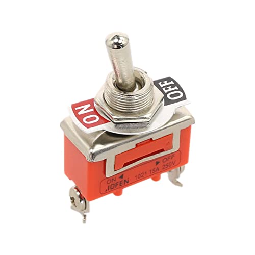 AMSH 1PC 12mm 15A 250VAC Micro-switch 2pin On-OFF E-TEN1021 TOGLE SWITCH ROGHER DO RODO O CHANGE