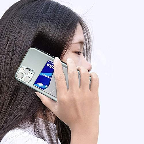 Porta de cartão de telefone Shanshui, carteira de telefone de silicone no bolso do telefone do suporte para cartão de crédito