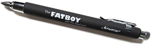 FASTCAP Fatboy Extreme Carpinteiro 5,5 mm Lápis mecânicos com clipe, 3-Pack