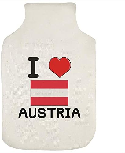 Tampa de garrafa de água quente 'eu amo a Áustria'