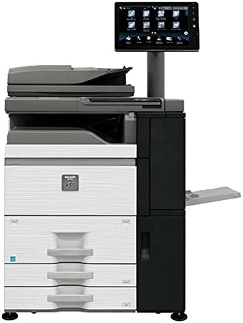 Impressora de produção a laser a laser colorida MX -6500N Sharp - 65ppm, copiar, imprimir, variar, 2 bandejas, bandeja em tandem