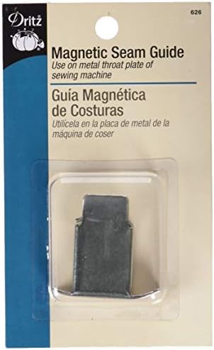 Guia de costura magnética Dritz para máquina de costura, 1 contagem, níquel