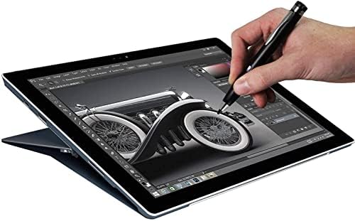 Caneta Broonel Black Fine Point Digital Active Stylus - Compatível com fusion5 fwin232 pro S3 10.1 tablet