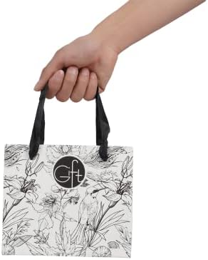 Bolsa de presente premium do Ysmile com sacola de papel de lapidação de lenços com alça de tamanho pequeno 6 polegadas - pássaro
