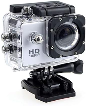 TUUU HD1080P Câmera de ação à prova d'água DVR DVR DV DV Câmera de ação esportiva de vídeo de vídeo com estojo à prova d'água, suporte de câmera, bateria, cabo USB
