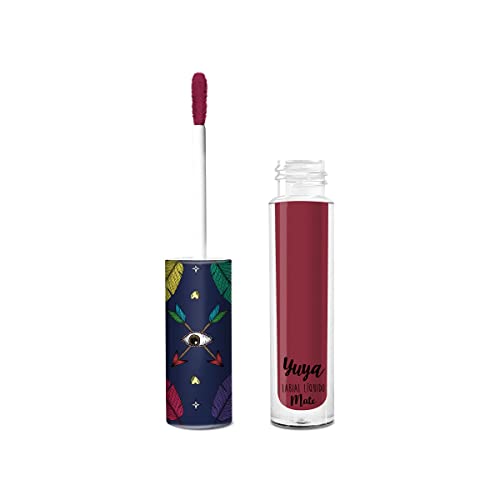 Yuya - Cosméticos da República Matte Liquid Lipstick Feliz Feliz