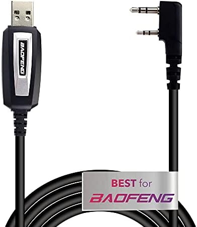 Cabo de programação Mirkit Baofeng para Baofeng Radio UV-82 e compatível com outros rádios de presunto: baofeng UV-5R, 5Ra, 5R