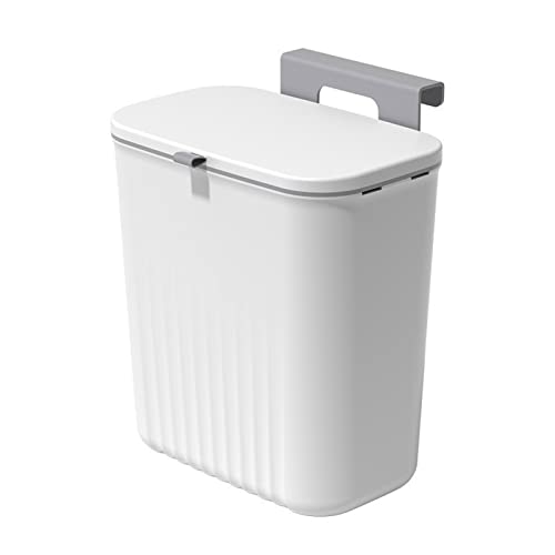 Lata de lixo alojada, lixo de cozinha pode serve para o gabinete doméstico pendurado capa deslizante lixo de balde