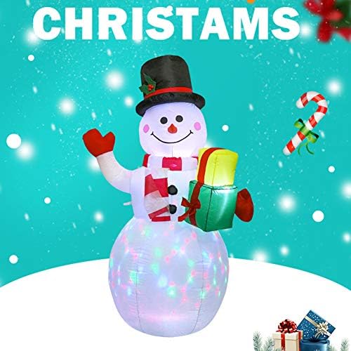 Lynn 150cm LED Luminous Snowman Light para decoração de festa de Natal interna