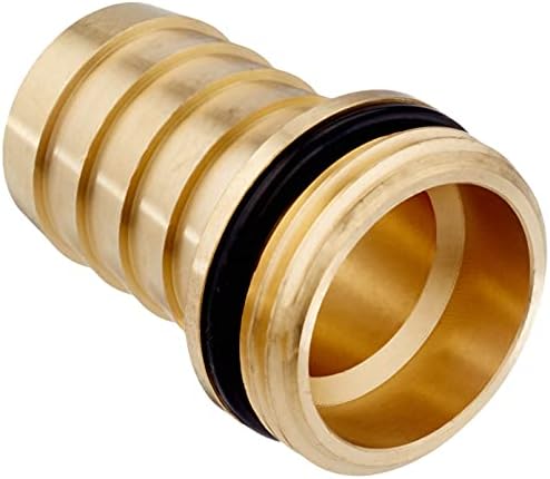 Gardana Brass Socket: encaixe de latão para válvulas de pé e intermediário, adequado para 25 mm - tubulação