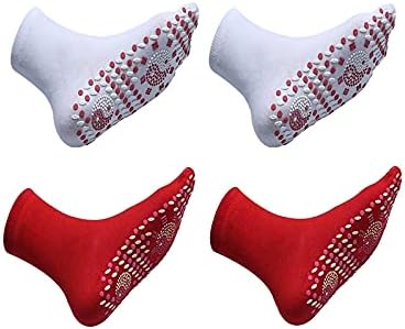 Comior 1-6 pares de meias auto-aquecedores-Misture meias de aquecimento auto-aquecido para homens para homens, meias térmicas térmicas de inverno