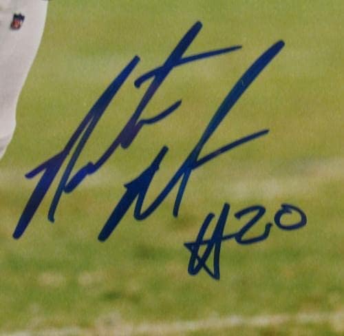 Natrone significa autógrafo automático assinado 8x10 foto i - fotos autografadas da NFL