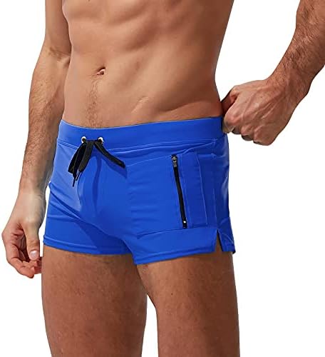 Ymosrh mass nadar masculino masculino de moda confortável shorts planos shating de bolso dianteiro de praia natação