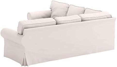 A substituição da tampa do sofá é feita sob medida para o sofá de canto seccional da IKEA EKTORP 2 + 2. Apenas capa! Substituição de capa de escorregamento EKTORP