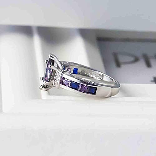 2023 Anel de jóias de jóias anel dos namorados de aniversário de anéis de casamento noivado do dia de casamento do dia