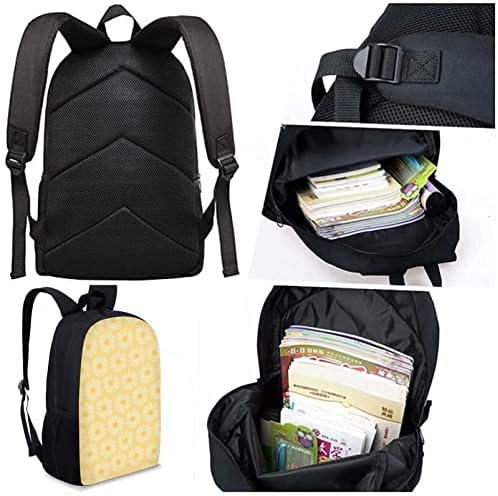 Mochilas Backpack de Huiacong Backpack Backpachas para meninas Big Book Bag College Student School School High School Bookbags com bolso lateral