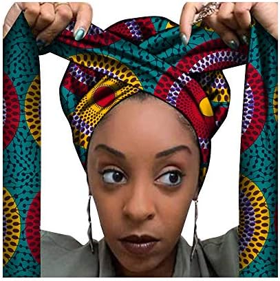 Turbans de capacete de cabelo de capim -de -cabelo africanos africanos para mulheres dormindo ankara