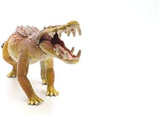 Schleich dinossauros, grandes brinquedos de dinossauros para meninos e meninas, brinquedos realistas de Kaprosuchus com mandíbula móvel, com idades entre 4 anos.