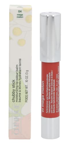 Clinique / bastão gordinho hidratante bálsamo de cor dos lábios 04 mega melão.1 oz