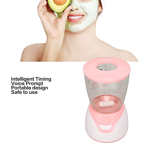 Kit de máquinas de máscara facial, IPX5 Propertável Voz Provércia Prompt Fruit Máscara de máscara de vegeta