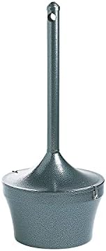 Rubbermaid Commercial R1639ehgr Aladdin Smokers's Statation Round Steel 4,5Gal Carvão vegetal