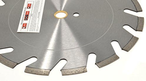 LACKMOND DCP -PRM BRICK/SAW SERW Blade - Ferramenta de corte de materiais rígidos de 12 com segmento de diamante de raiva inclinado