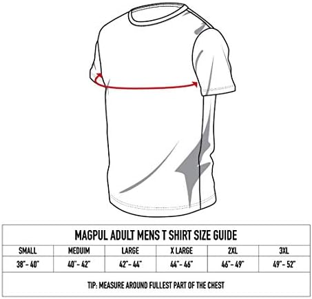 Magpul CVC Crew Neck Camiseta de manga curta para homens