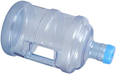 ABAODAM 5 litros garrafa de água reutilizável recipiente de água transparente com alça de tampa de ganga mineral garrafa de água