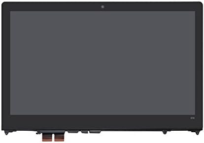 Substituição de tela Pehdpvs 15,6 Para Lenovo Ideapad Flex 4-1570 1580 1920x1080 LED LCD Touch Screen + Montagem do digitalizador de exibição de moldura