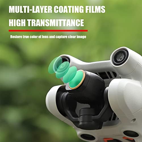 Mini 3 filtros definidos para DJI mini 3 Pro/Mini 3 Acessórios de drones RC ND UV CPL MCUV ND-PL Kit de filtro de lente de câmera