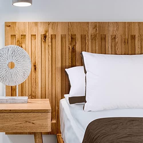 Utopia Bedding Bed almofadas para dormir tamanho queen, conjunto de 2, qualidade de resfriamento do hotel, travesseiro reforçado para