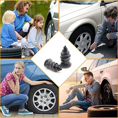 Pregos de reparo de pneus coufce, unhas de reparo de pneus de carro, plugue de parafusos de pneus de borracha para carro, trator, caminhão,