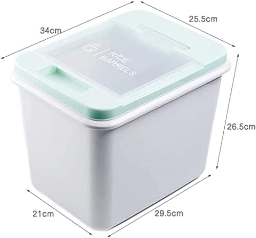 recipientes de armazenamento de cereais caixa de armazenamento de caixa de armazenamento cozinha selada balde push