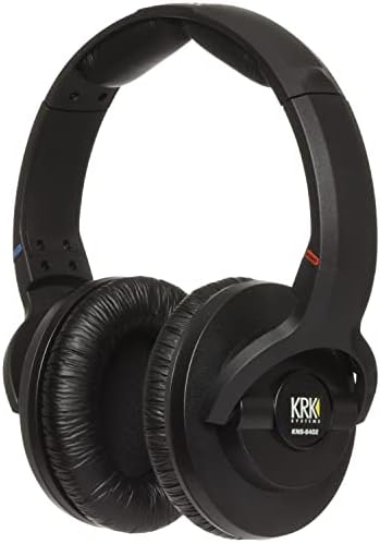 KRK KNS 6402 Mistura de estúdio/fones de ouvido, preto