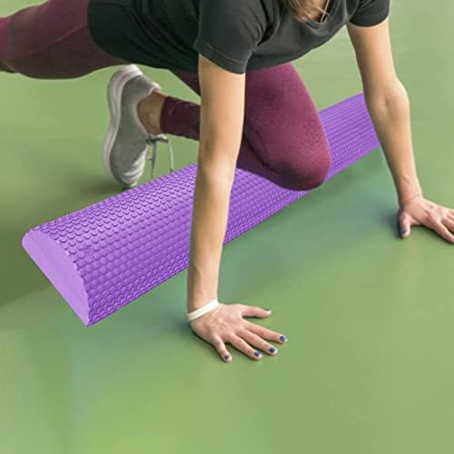 SM Sunnimix Lightweight Yoga Roller de coluna, rolo de espuma, equipamento de treinamento de balanço de massagem Bloco de rolo